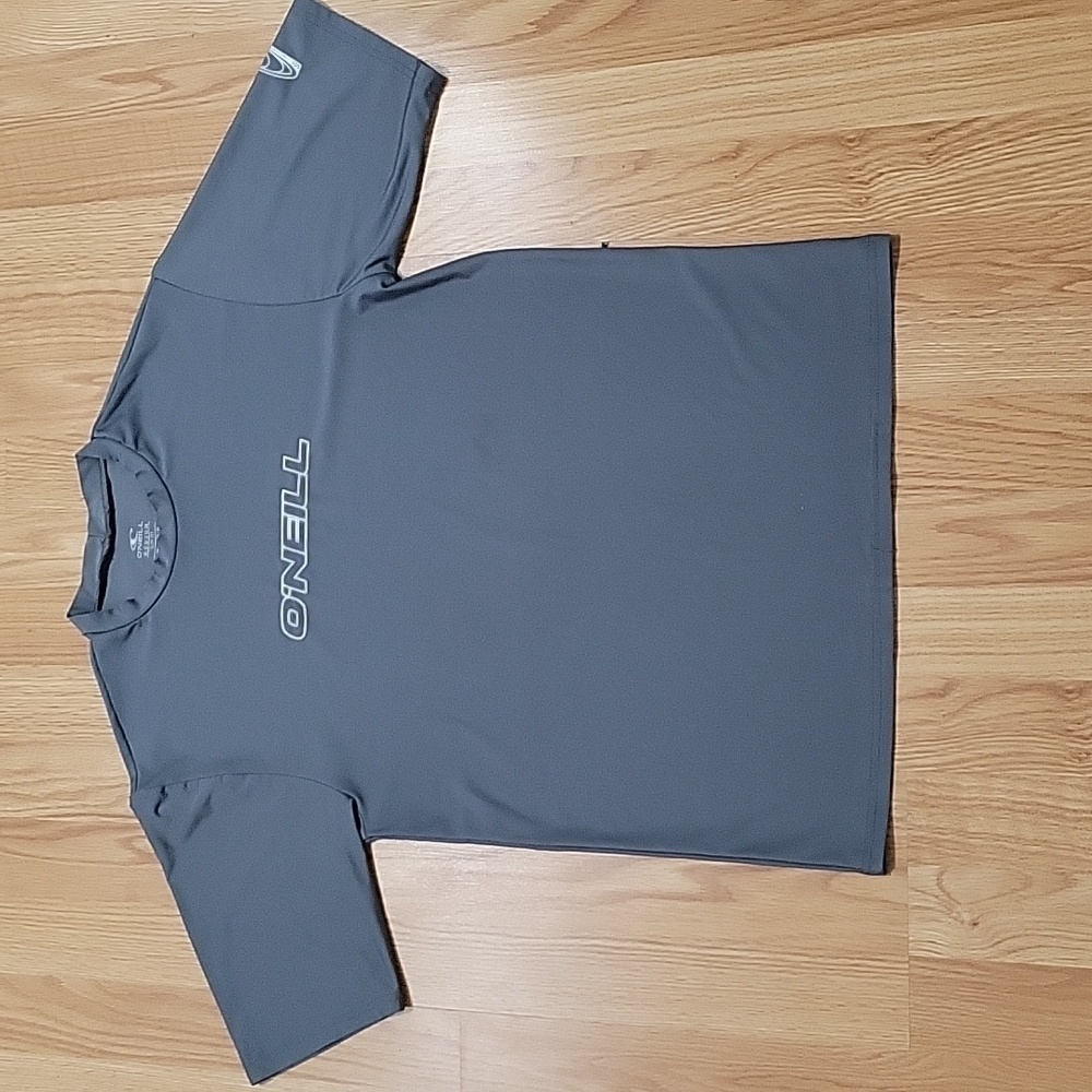 O'Neill Gray Short Sleeve spf 50+ mens Rash Guard